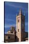 Italy, Tuscany. The Abbazia di Monte Oliveto Maggiore, one of the rural monasteries in Tuscany.-Julie Eggers-Stretched Canvas