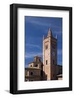 Italy, Tuscany. The Abbazia di Monte Oliveto Maggiore, one of the rural monasteries in Tuscany.-Julie Eggers-Framed Photographic Print