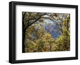 Italy, Tuscany. Tower House Cassero Di Grignano in Chianti-Julie Eggers-Framed Photographic Print