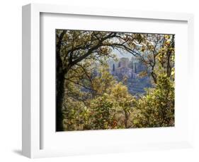 Italy, Tuscany. Tower House Cassero Di Grignano in Chianti-Julie Eggers-Framed Photographic Print