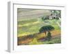 Italy, Tuscany. Vineyard and Trees in the Chianti Region-Julie Eggers-Framed Premium Photographic Print