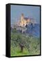 Italy, Umbria, Perugia District, Assisi, Basilica of San Francesco.-Francesco Iacobelli-Framed Stretched Canvas