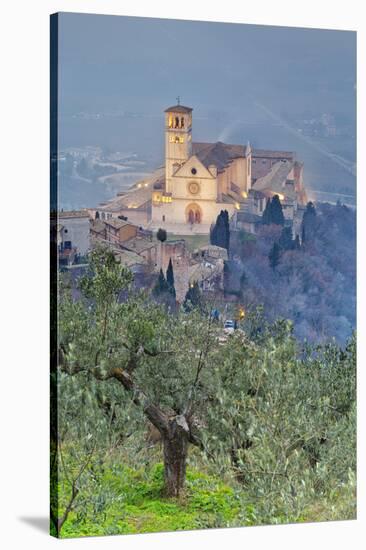 Italy, Umbria, Perugia District, Assisi, Basilica of San Francesco.-Francesco Iacobelli-Stretched Canvas