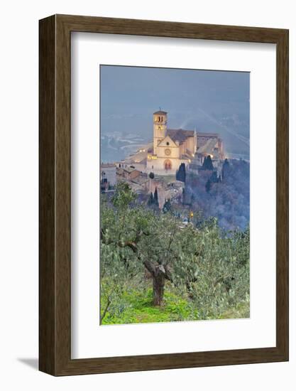 Italy, Umbria, Perugia District, Assisi, Basilica of San Francesco.-Francesco Iacobelli-Framed Photographic Print