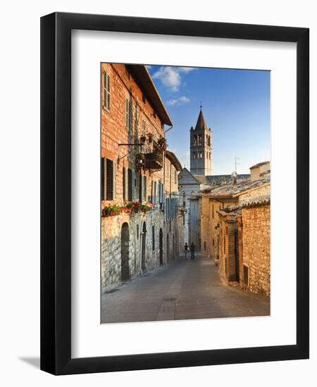 Italy, Umbria, Perugia District, Assisi, Basilica of Santa Chiara-Francesco Iacobelli-Framed Photographic Print