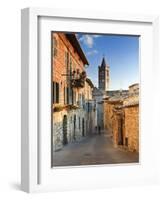 Italy, Umbria, Perugia District, Assisi, Basilica of Santa Chiara-Francesco Iacobelli-Framed Photographic Print