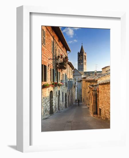 Italy, Umbria, Perugia District, Assisi, Basilica of Santa Chiara-Francesco Iacobelli-Framed Photographic Print