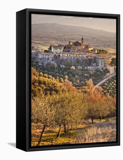 Italy, Umbria, Perugia District, Giano Dell'Umbria-Francesco Iacobelli-Framed Stretched Canvas
