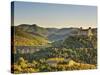 Italy, Umbria, Perugia District, Spoleto, Rocca Albornoz and Ponte Delle Torri-Francesco Iacobelli-Stretched Canvas