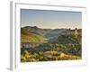 Italy, Umbria, Perugia District, Spoleto, Rocca Albornoz and Ponte Delle Torri-Francesco Iacobelli-Framed Photographic Print