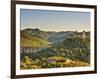 Italy, Umbria, Perugia District, Spoleto, Rocca Albornoz and Ponte Delle Torri-Francesco Iacobelli-Framed Photographic Print