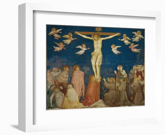 Italy, Umbria Region, Assisi, Basilica of San Francesco D'Assisi-Giotto di Bondone-Framed Giclee Print