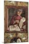 Italy, Umbria Region, Orvieto, Cathedral Chapel of San Brizio, Dante Alighieri by Luca Signorelli-null-Mounted Giclee Print