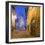 Italy, Umbria, Terni District, Orvieto, Cathedral in Piazza Duomo-Francesco Iacobelli-Framed Photographic Print