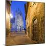 Italy, Umbria, Terni District, Orvieto, Cathedral in Piazza Duomo-Francesco Iacobelli-Mounted Photographic Print