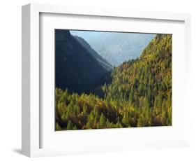 Italy, Valle Corpassa in Civetta, Moiazza mountain range in the dolomites of the Veneto.-Martin Zwick-Framed Photographic Print