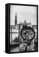 Italy, Veneto, Carnival of Venice-Daniele Pantanali-Framed Stretched Canvas