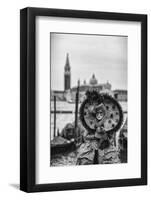 Italy, Veneto, Carnival of Venice-Daniele Pantanali-Framed Photographic Print