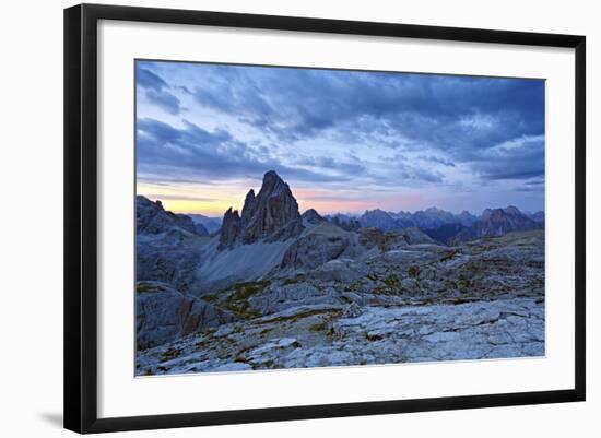 Italy, Veneto, Croda Di Toni Group-Samuel Pradetto-Framed Photographic Print