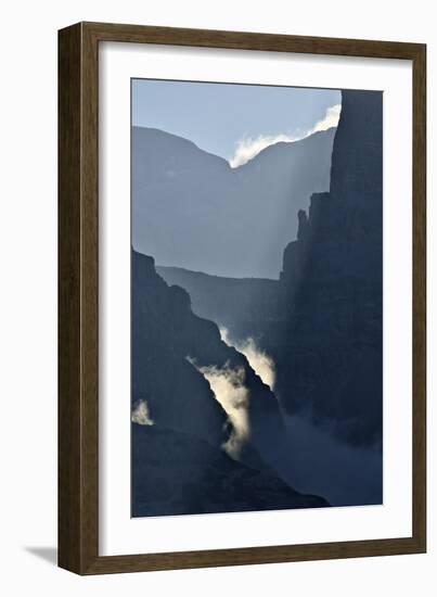 Italy, Veneto, Dolomites,, Croda Di Toni and Mt Popera-Samuel Pradetto-Framed Photographic Print