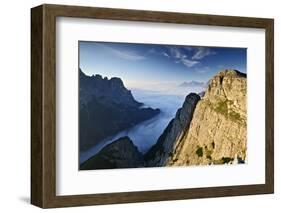 Italy, Veneto, Dolomites,, Dolomiti Di Auronzo-Samuel Pradetto-Framed Photographic Print