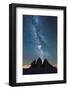 Italy, Veneto, Dolomites, Milky Way Above the Three Peaks of the Lavaredo-Samuel Pradetto-Framed Photographic Print