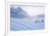 Italy, Veneto, Dolomites, Winter in Sappada-Anne Maenurm-Framed Photographic Print