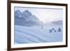 Italy, Veneto, Dolomites, Winter in Sappada-Anne Maenurm-Framed Photographic Print