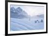 Italy, Veneto, Dolomites, Winter in Sappada-Anne Maenurm-Framed Photographic Print