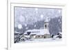 Italy, Veneto, Dolomites, Winter in Sappada-Anne Maenurm-Framed Photographic Print