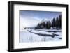 Italy, Veneto, Dolomites, Winter in Sappada-Anne Maenurm-Framed Photographic Print