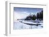 Italy, Veneto, Dolomites, Winter in Sappada-Anne Maenurm-Framed Photographic Print