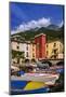 Italy, Veneto, Lake Garda, Cassone Di Malcesine, Harbour Against Monte Baldo-Udo Siebig-Mounted Photographic Print