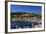 Italy, Veneto, Lake Garda, Garda, Harbour with Lakeside Promenade-Udo Siebig-Framed Photographic Print