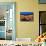 Italy, Veneto, Lake Garda, Malcesine, Harbour Against Monte Baldo-Udo Siebig-Framed Stretched Canvas displayed on a wall