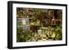 Italy, Veneto, Lake Garda, Malcesine, Old Town, Olive Oil Shop, Shop-Window-Udo Siebig-Framed Photographic Print