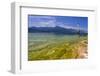 Italy, Veneto, Lake Garda, Torri Del Benaco, Lakeside Promenade-Udo Siebig-Framed Photographic Print