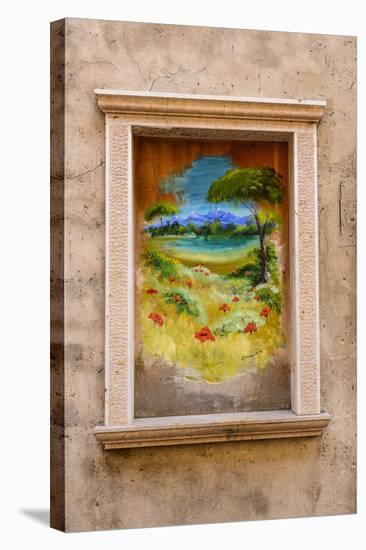 Italy, Veneto, Lake Garda, Torri Del Benaco, Old Town-Udo Siebig-Stretched Canvas