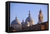 Italy, Veneto, Padua. Detail of the Basilica of St.Giustina.-Ken Scicluna-Framed Stretched Canvas