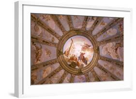 Italy, Veneto, Padua. the Painted Vault of the Church of San Gaetano.-Ken Scicluna-Framed Photographic Print