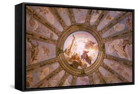 Italy, Veneto, Padua. the Painted Vault of the Church of San Gaetano.-Ken Scicluna-Framed Stretched Canvas