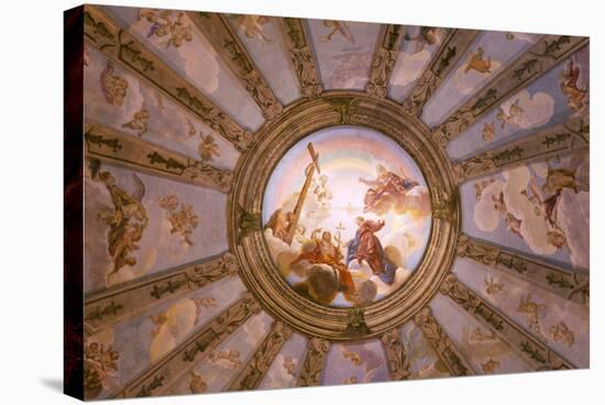 Italy, Veneto, Padua. the Painted Vault of the Church of San Gaetano.-Ken Scicluna-Stretched Canvas