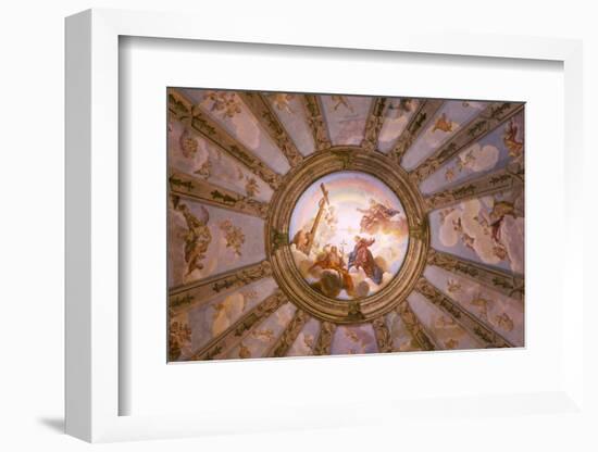Italy, Veneto, Padua. the Painted Vault of the Church of San Gaetano.-Ken Scicluna-Framed Photographic Print
