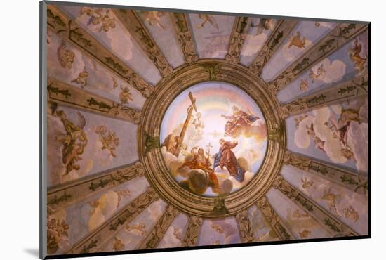 Italy, Veneto, Padua. the Painted Vault of the Church of San Gaetano.-Ken Scicluna-Mounted Photographic Print