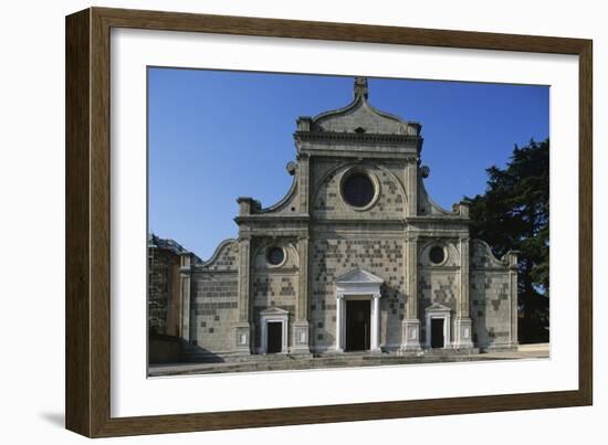 Italy, Veneto, Province of Padua, Teolo, Benedictine Abbey of Santa Maria Assunta Di Praglia-null-Framed Giclee Print