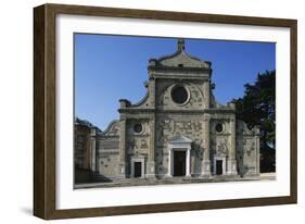 Italy, Veneto, Province of Padua, Teolo, Benedictine Abbey of Santa Maria Assunta Di Praglia-null-Framed Giclee Print