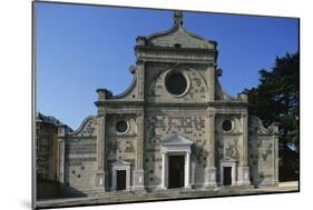 Italy, Veneto, Province of Padua, Teolo, Benedictine Abbey of Santa Maria Assunta Di Praglia-null-Mounted Giclee Print