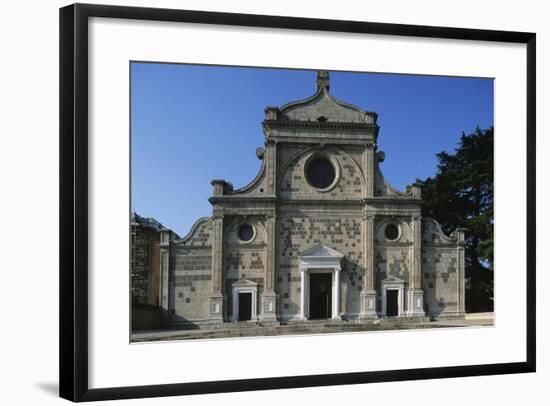 Italy, Veneto, Province of Padua, Teolo, Benedictine Abbey of Santa Maria Assunta Di Praglia-null-Framed Giclee Print