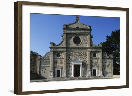 Italy, Veneto, Province of Padua, Teolo, Benedictine Abbey of Santa Maria Assunta Di Praglia-null-Framed Giclee Print