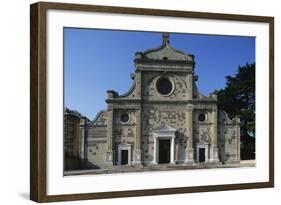 Italy, Veneto, Province of Padua, Teolo, Benedictine Abbey of Santa Maria Assunta Di Praglia-null-Framed Giclee Print